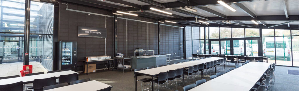 Catmose College dining hall
