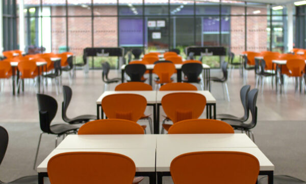 Loughborough College dining hall
